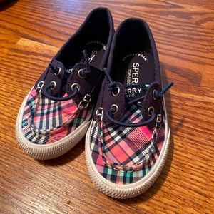 Toddler girls Sperry shoes sz 7